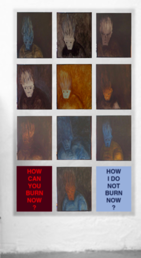 Philippe Pitet Installation, Cremadura