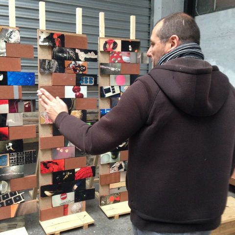 Installation "Fragile !" - Philippe Pitet 2015