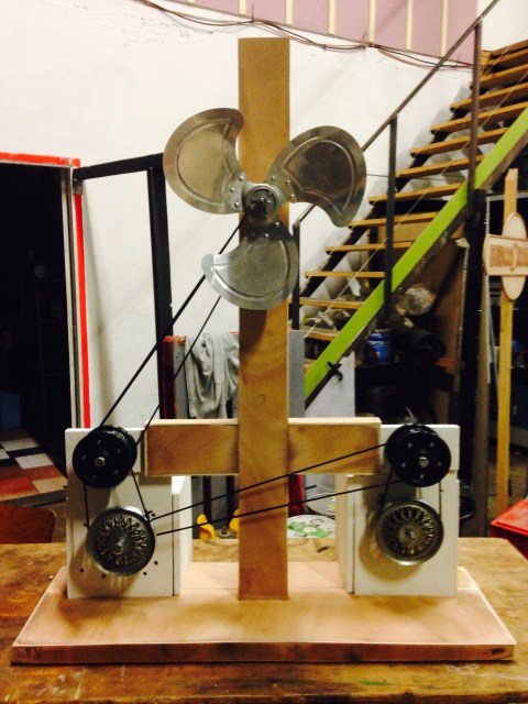 Philippe Pitet - Installation La Croix du Sud