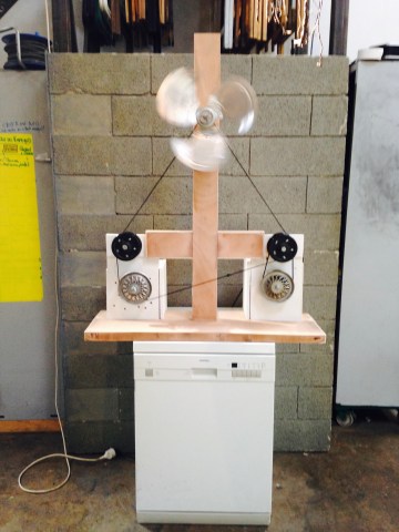 Philippe Pitet - Installation La Croix du Sud