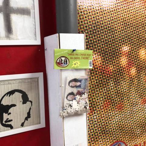 Pièce d'exposition à la Fondation François Lagrange de Die dans la Drôme (photo de Philippe Pitet)