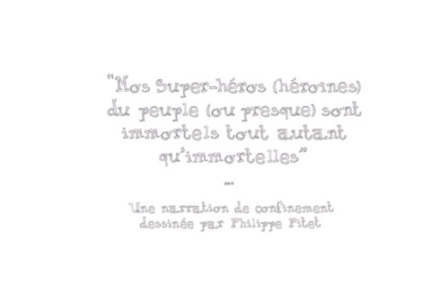 Dessin de confinement Philippe Pitet