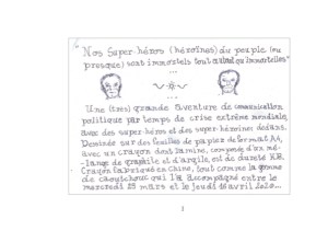 Dessin de confinement Philippe Pitet