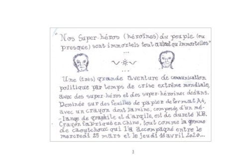 Dessin de confinement Philippe Pitet