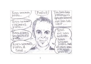 Dessin de confinement Philippe Pitet