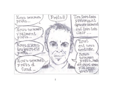 Dessin de confinement Philippe Pitet