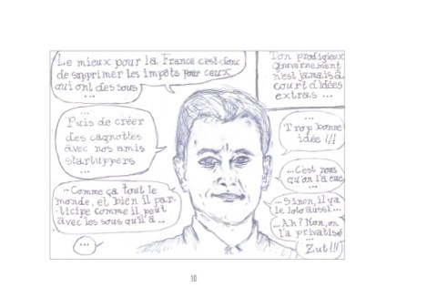 Dessin de confinement Philippe Pitet