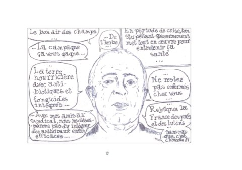 Dessin de confinement Philippe Pitet