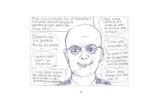 Dessin de confinement Philippe Pitet