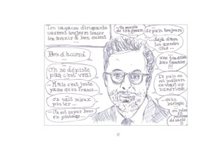 Dessin de confinement Philippe Pitet