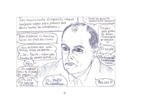 Dessin de confinement Philippe Pitet