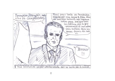 Dessin de confinement Philippe Pitet