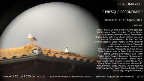Le Salon Reçoit du 22 mai 2020 - coordonné par Thérèse Pitte et Philippe Pitet