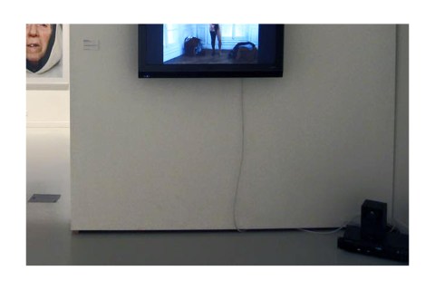 Installation "Réduction - Capture #1" de Philippe Pitet pour l'exposition "Figures du voile" à La Fabrique- 2012