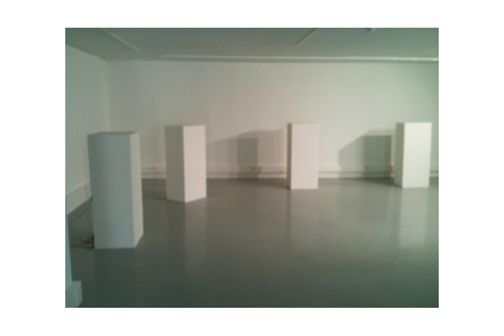 Installation "Réduction 02" de Philippe Pitet - 2013