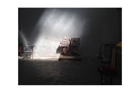 Installation de Philippe Pitet "Puisqu’Elle est partie, Elle est partout" - 2014