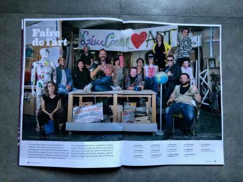 LCTV une partie de l'équipe : agazine Boudu d'octobre 2020