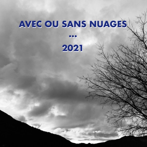 Carte de vœux de bonne année 2021 de Philippe Pitet artiste plasticien artiste visuel