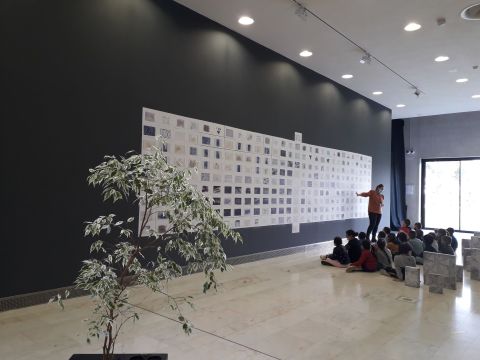 "Aiga - La cartographie sensible de l'eau" dans le cadre de l'exposition du printemps 2022 : "Ricochet" au Quai des Arts de Cugnaux