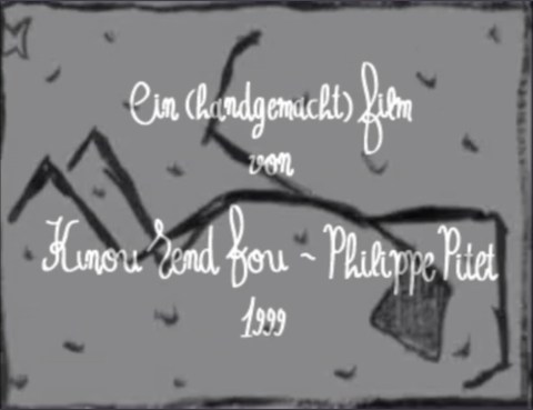 Image extraite de la boucle vidéo "Gegen den Strom" de Philippe Pitet - 1999