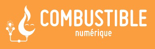 Logo de Combustible Numérique inséré dans le site de Philippe Pitet artiste plasticien