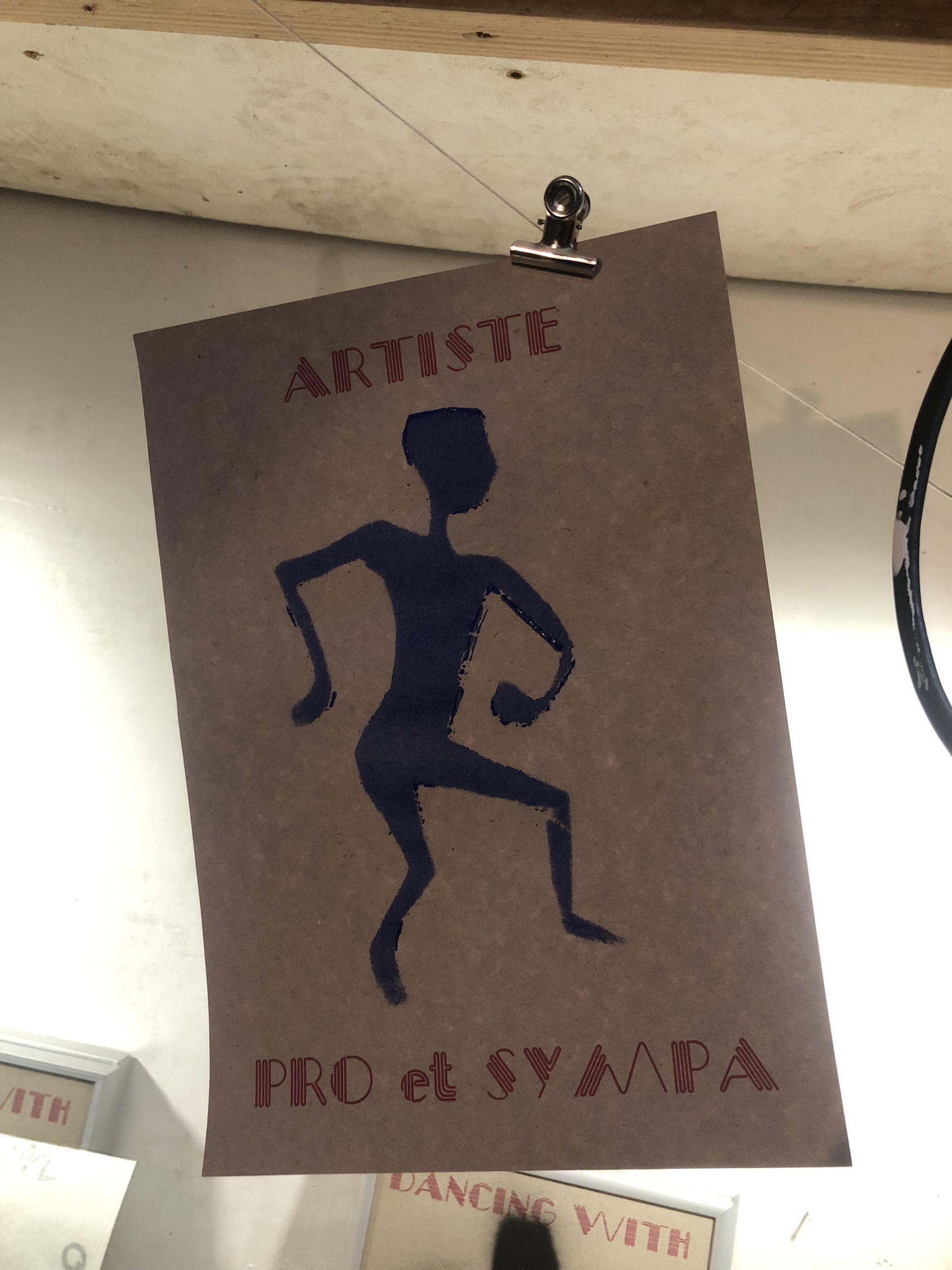 Photographie d'un travail de peinture au pochoir de Philippe Pitet - Artiste Plasticien : "Artiste Pro & Sympa !" - Mars 2024