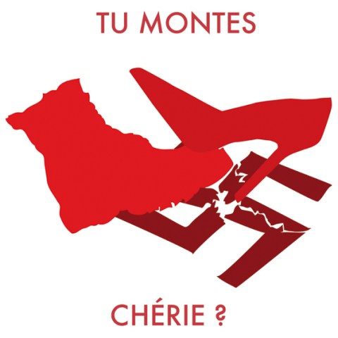 Image d'un dessin de la série de 52 pièces "Slow Gangs die Symphonie der relativen Utopien" de l'artiste plasticien Philippe Pitet - 2018