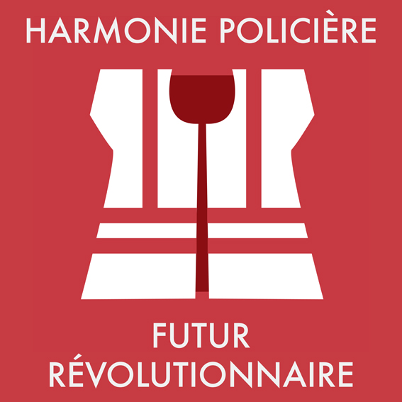 Image d'un dessin de la série de 52 pièces "Slow Gangs die Symphonie der relativen Utopien" de l'artiste plasticien Philippe Pitet - 2018