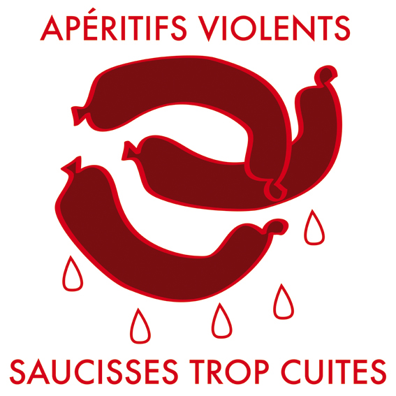 Image d'un dessin de la série de 52 pièces "Slow Gangs die Symphonie der relativen Utopien" de l'artiste plasticien Philippe Pitet - 2018