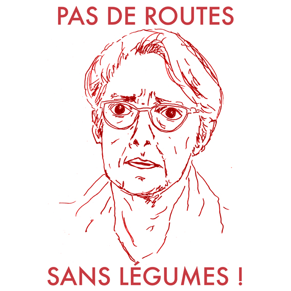 Image d'un dessin de la série de 52 pièces "Slow Gangs die Symphonie der relativen Utopien" de l'artiste plasticien Philippe Pitet - 2018