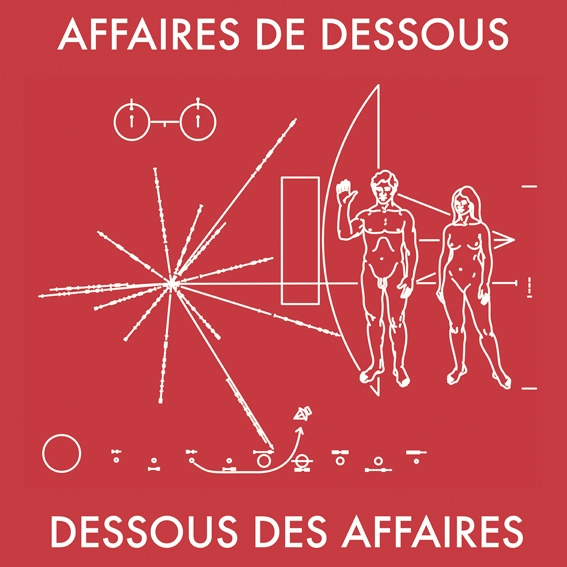 Image d'un dessin de la série de 52 pièces "Slow Gangs die Symphonie der relativen Utopien" de l'artiste plasticien Philippe Pitet - 2018