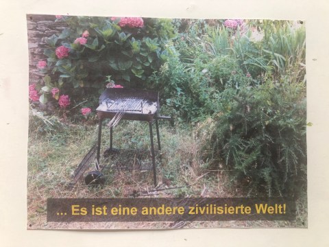 Photo de "Es ist eine andere Welt!", Impression photo sur bâche faite en 2008. Série des "Paysages Augmentés / Es ist die Natur" - 2007-2012.